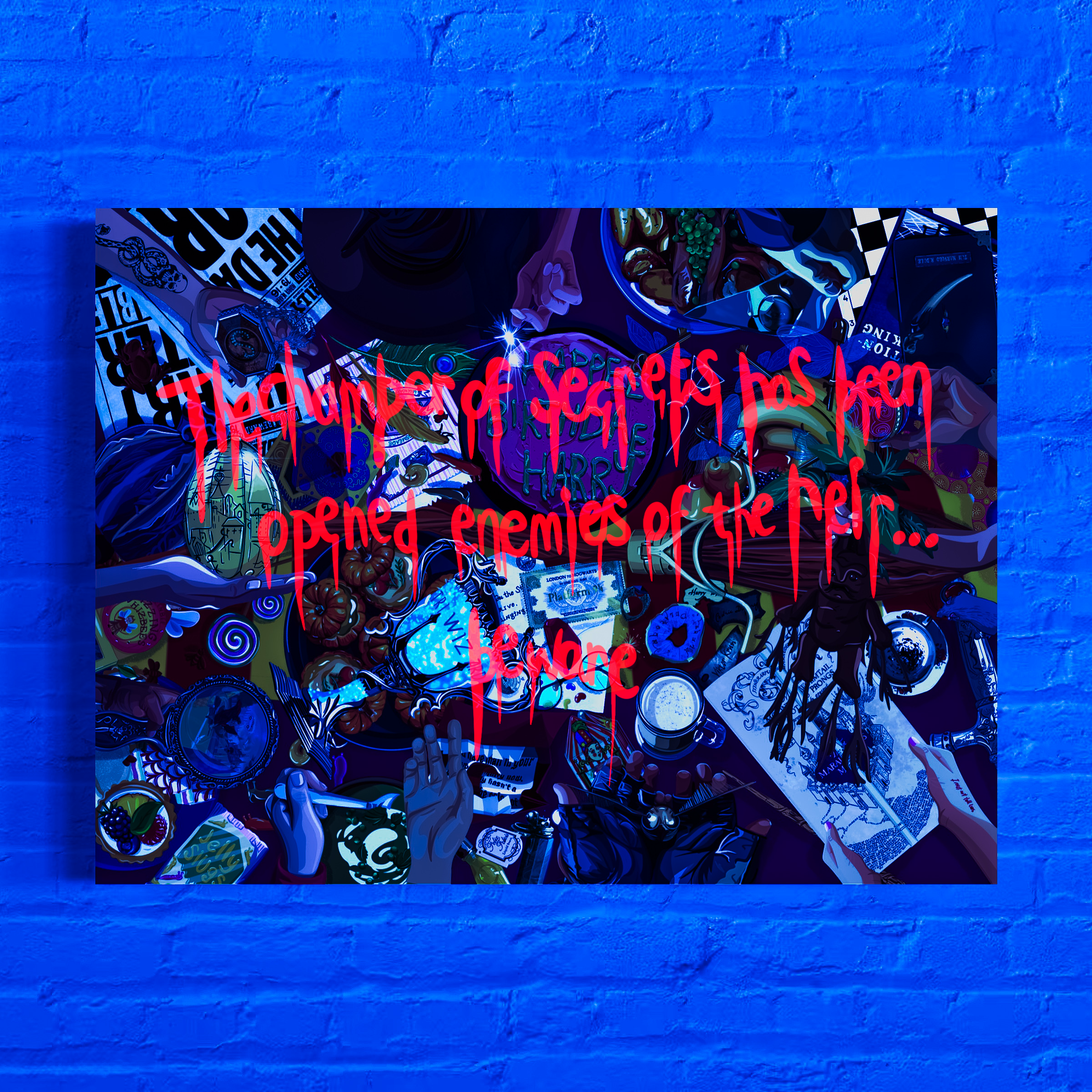 Chamber Of Secrets UV Piece